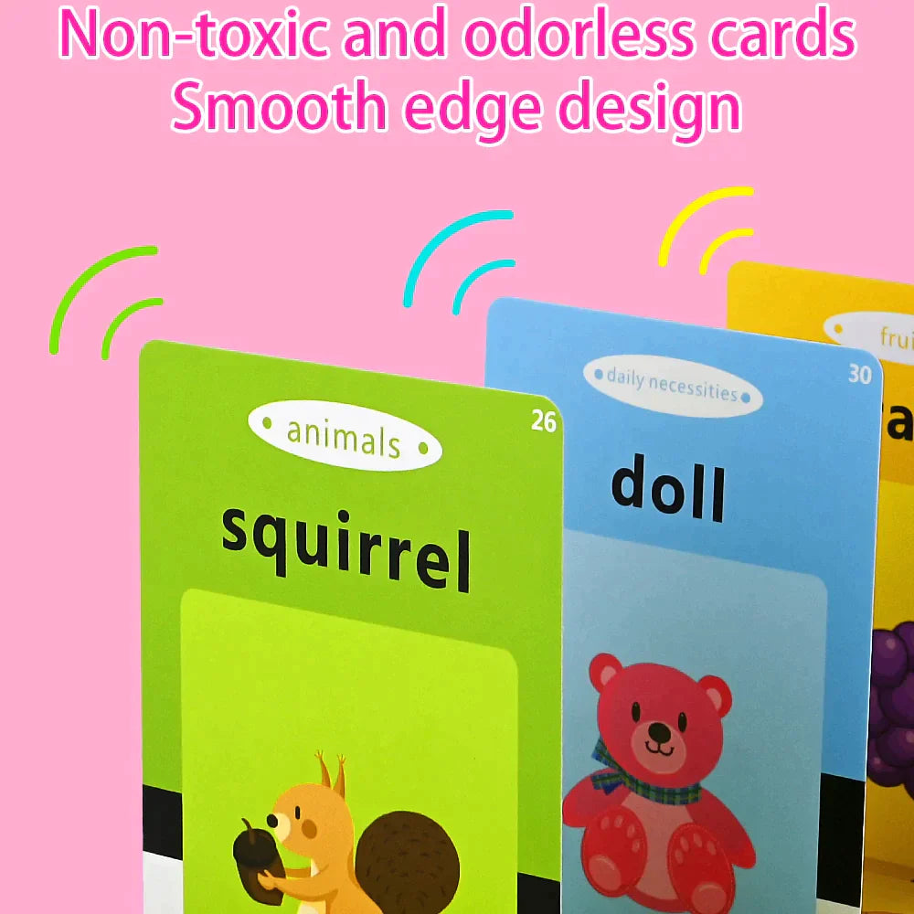Talking Flash Cards for Early Educational Learning Toy