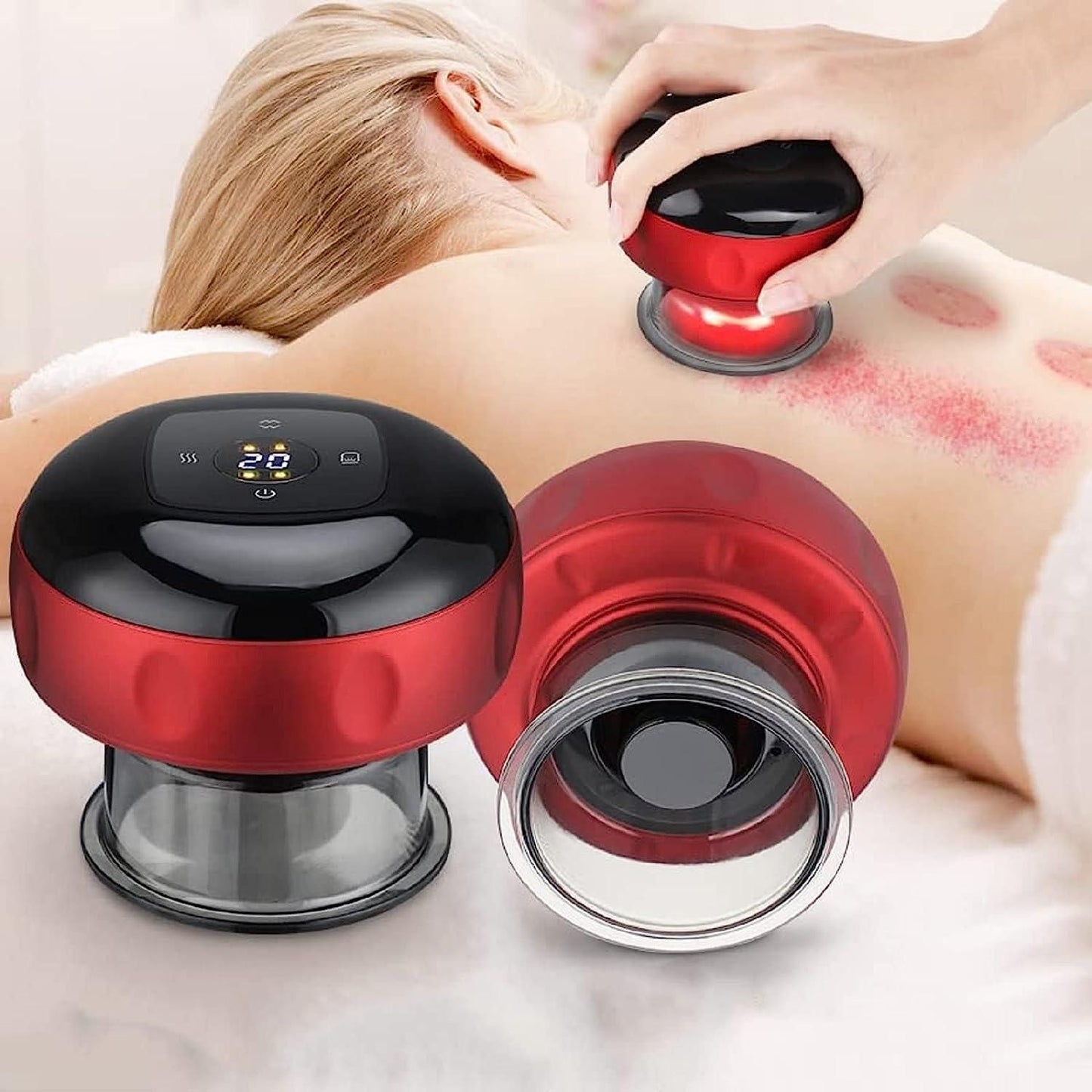 Vacuum Cupping Massage tool with Anti Cellulite Magnet Therapy