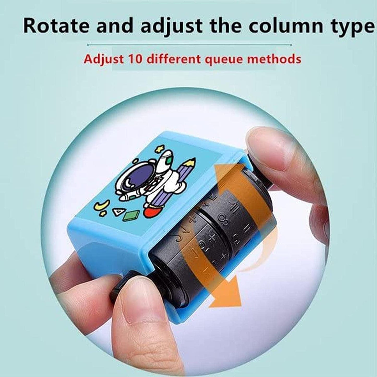 Math's Roller Design Digital Teaching Stamp Practice Tool